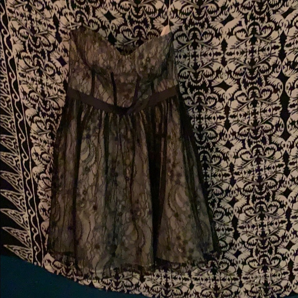 Aiden Mattox Lace Cocktail Dress